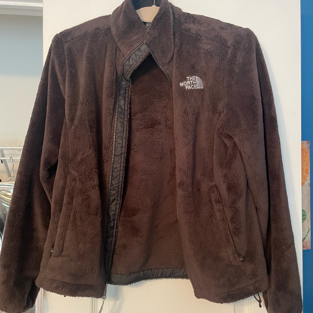 The North Face Brown Faux Fur Jacket